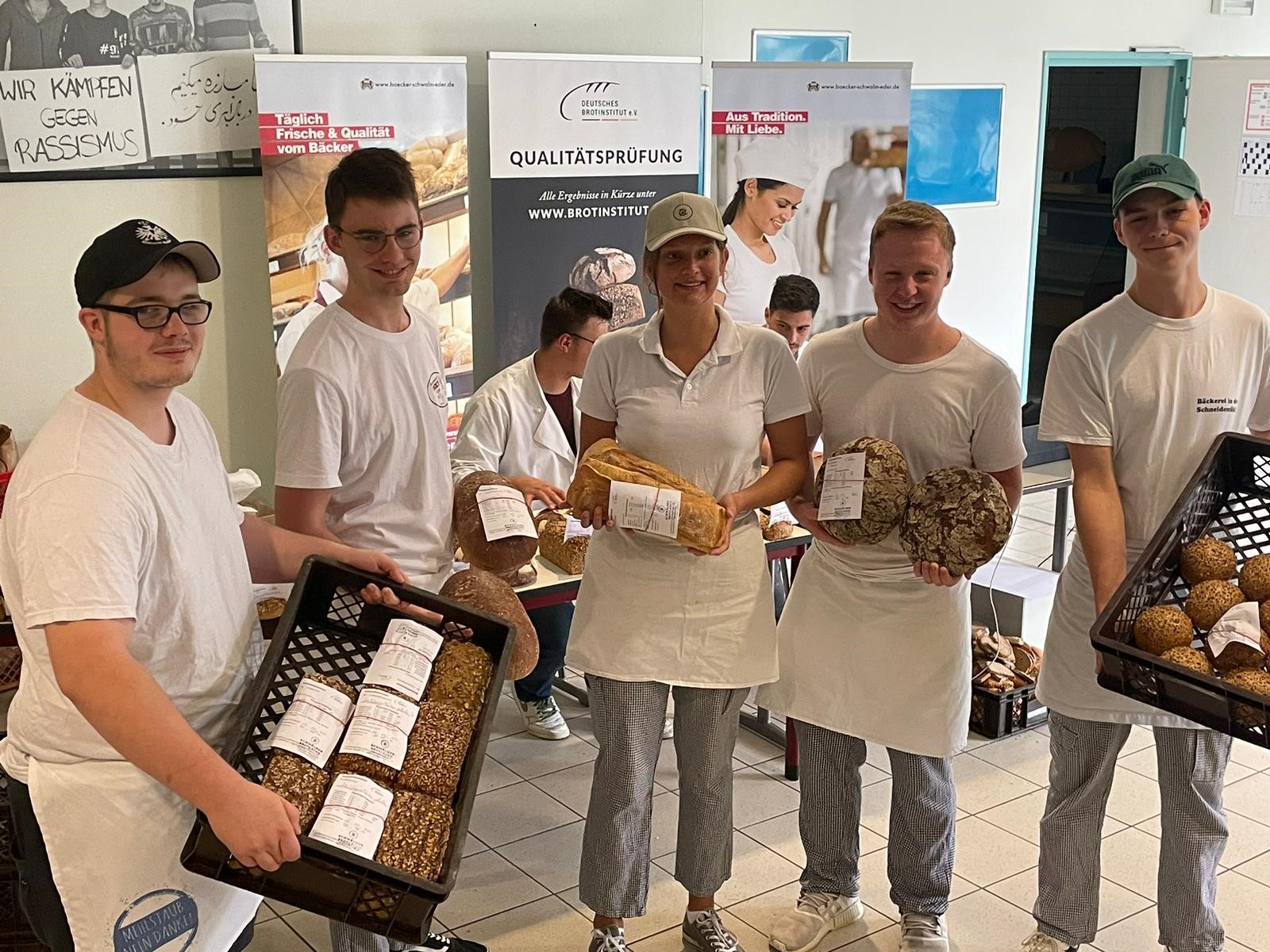 Brotprüfung am BerufsschulCampus Schwalmstadt